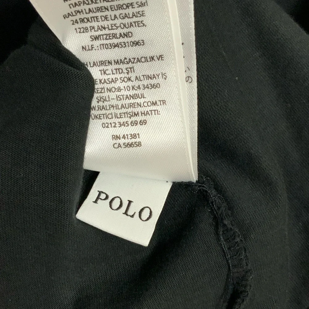 NWOT Polo Ralph Lauren Black Shirt Size Small